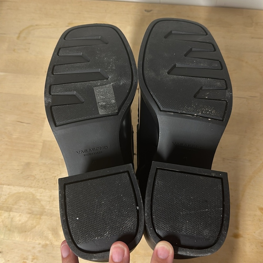 Vagabond Black Ankle Boots - Picture 11 of 15